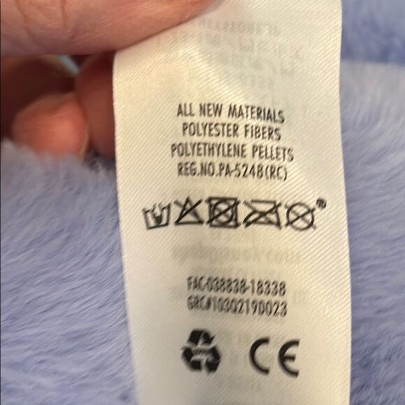 Minnie Mouse Holding Bunny 18” BluePurple 2019 DisneyStore Plush Stuff AnimalToy - Picture 10 of 12